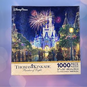 Thomas Kinkade Disney Castle Puzzle